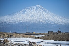 Winter in Mount Ararat.