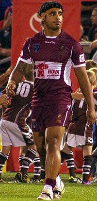 Elisala representing the Queensland under-20 team