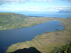 View of Ånes and Å (closest to the sea)