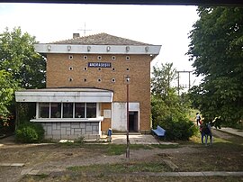 The Andrășești train station