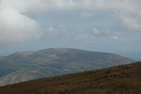 L'Artzamendi vu des crêtes d'Iparla (Bidarray).