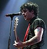 Billie Joe Armstrong, lead vocalist of Green Day