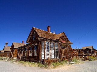 The ghost town of Bodie, California