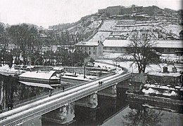 Pont de Bregille en 1907.