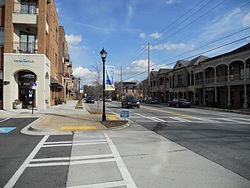 Brookhaven Village, located on Dresden Drive east of Peachtree