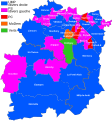 Carte des élections d'une autre année