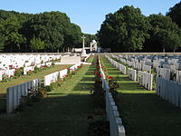 View of Delville Wood Cemetery