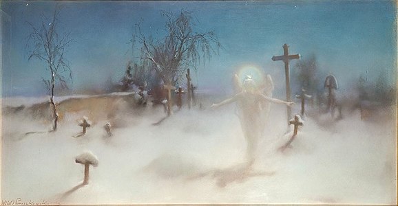 Eloe Among the Graves [from Anhelli, Ch. 11], 1892, National Museum, Wrocław