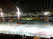 Internal view of the ice rink