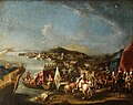 Entrada de Carlos III en Nápoles, por Giovanni Luigi Rocco (1701-1750)