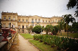 Le palais de Saint-Christophe, situé à Quinta da Boa Vista, à Rio de Janeiro, était la résidence officielle des empereurs du Brésil.