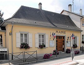 The town hall in Folgensbourg