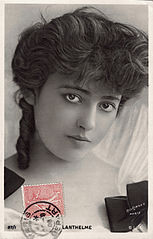Postcard of Geneviève Lantelme, c. 1902