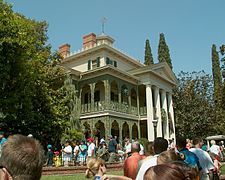 The Haunted Mansion à Disneyland