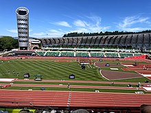 Vue extérieure du Hayward Field