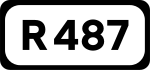 R487 road shield}}