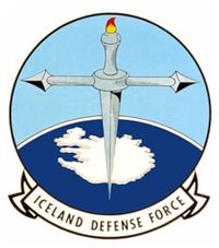 Logo de la force de défense Islandaise.