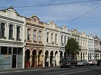 Late 1870s terrace housing in Inkerman Street