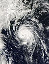 Hurricane Juan approaching Nova Scotia