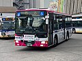 一般路線車 (大型車)　M31744号車、三菱ふそう・エアロスター　※京王ライナーラッピング