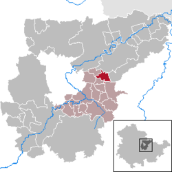 Kapellendorf – Mappa