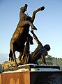 « Les Dresseurs de chevaux » sur le pont Anitchkov