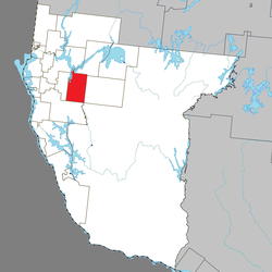 Location within Témiscamingue RCM