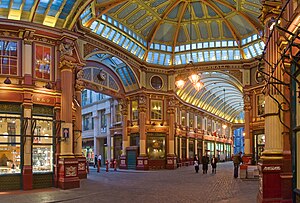 Leadenhall Market, London, England