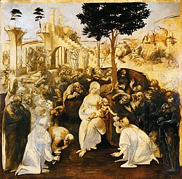 Adoración de los Magos (1481-1482) (Galería de los Uffizi)