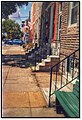 Image 1Marble steps, East Fort Avenue, Locust Point, August 2014 (from Culture of Baltimore)