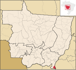Location of Alto Taquari