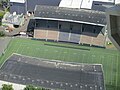 Blick auf das Stadion im August 2019