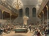 The House of Commons as drawn by Ausgustus Pugin and Thomas Rowlandson