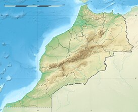 Cabo de Tres Forcas ubicada en Marruecos