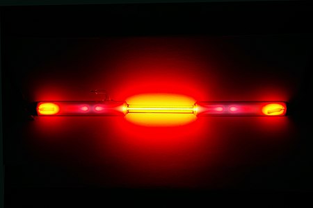 Neon in discharge tube, by Alchemist-hp