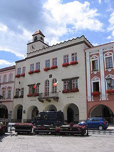 Nový Jičín : hôtel de ville.