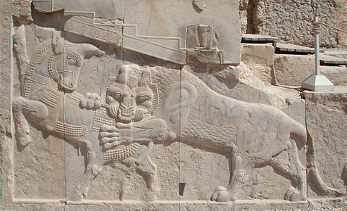 Bas-relief in Persepolis at Nowruz, by Ipaat