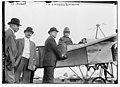 Edward M. Morgan, Frank Harris Hitchcock, and Earle Lewis Ovington in his Blériot XI