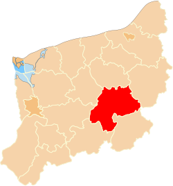 Location within the voivodeship