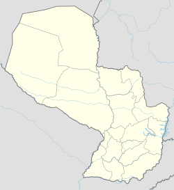 Asunción ubicada en Paraguay