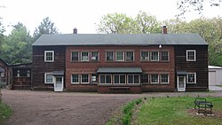 Building at Preston Park, formerly Preston Laboratories, in Butler Township