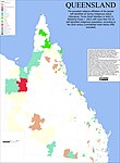 The prevalent religious affiliation of the people self-identified as having Indigenous status (Aboriginal, Torres Strait Islanders or both) in Statistical Areas 1 (SA1) with more than 5% of self-identified Indigenous population