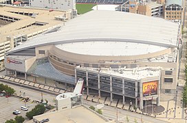 Rocket Mortgage FieldHouse, home of the Cleveland Cavaliers and Monsters