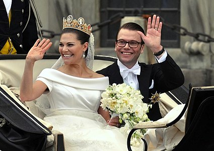 Wedding of Victoria, Crown Princess of Sweden, and Daniel Westling, by Prolineserver (edited by Papa Lima Whiskey)