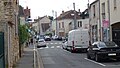 Vue sur une des rues principales de Combs-la-Ville.