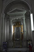 Altar a la Virgen de Guadalupe.