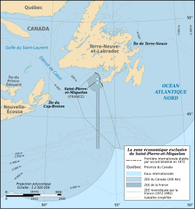 La ZEE de Saint-Pierre-et-Miquelon