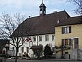 Clocheton sur la mairie de Saint-Maurice-Colombier (25)