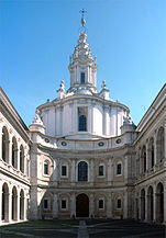 Iglesia de Sant'Ivo alla Sapienza (1643-1662)