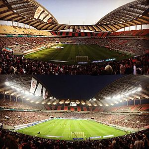 Der Innenraum des Seoul-World-Cup-Stadions